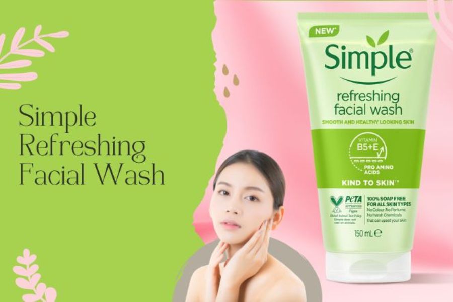 Sữa Rửa Mặt Cho Da Dầu Mụn Simple