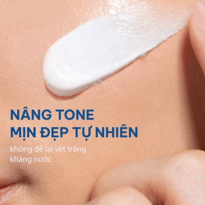 Kem chống nắng Vật Lý nâng tone mịn đẹp tự nhiên