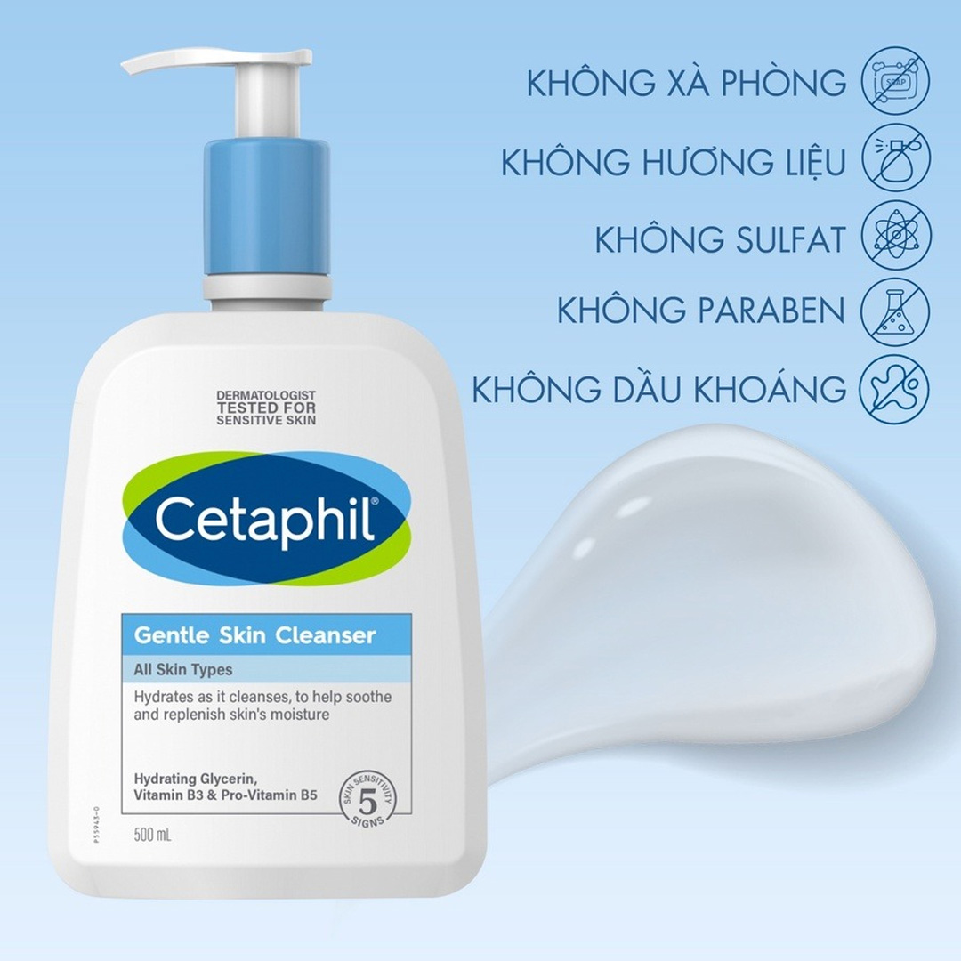 Sữa Rửa Mặt Cetaphil Dịu Lành Cho Da Nhạy Cảm