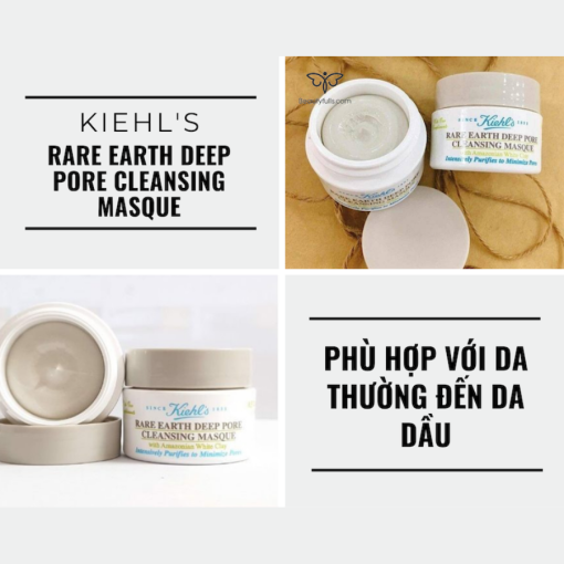 mặt nạ đất sét kiehl's