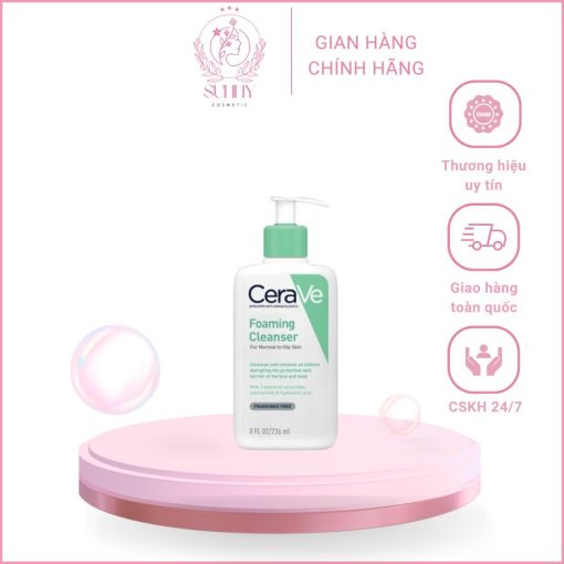 Sữa Rửa Mặt CeraVe Sunny Comestic