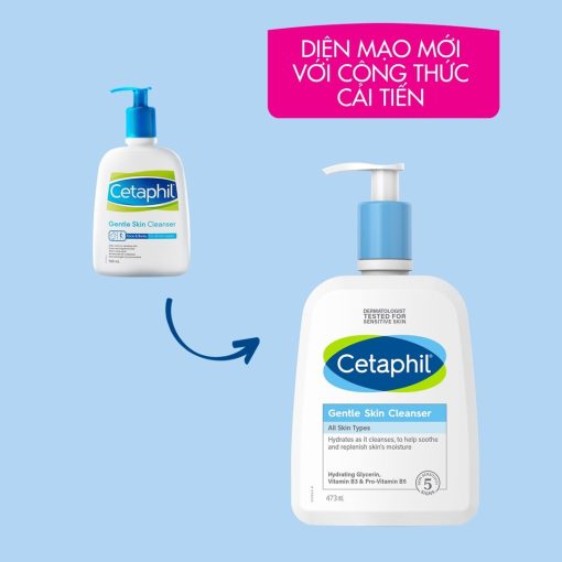 Sữa Rửa Mặt Cetaphil Dịu Lành Cho Da Nhạy Cảm