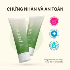 Tẩy tế bào da chết mặt xơ mướp PERELA làm sạch nhẹ nhàng da sáng mịn khỏe 100ml Sunny Cosmetic